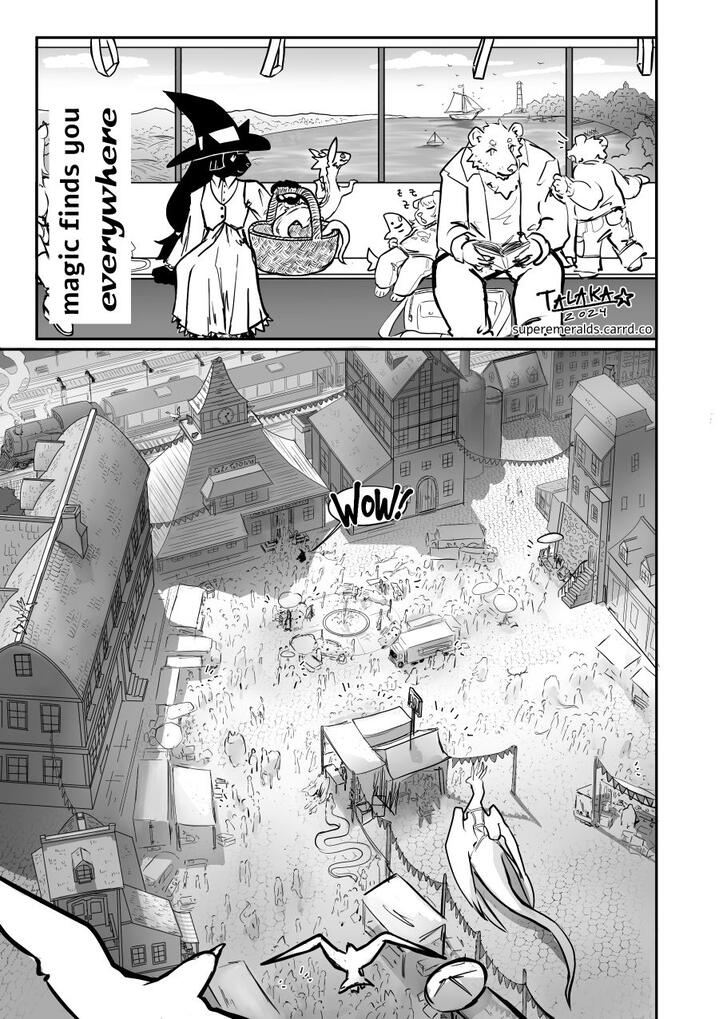 1 4 comic pages without dialogue depicting shadow entering and walking to the center of the ARK. the lyrics of "chosen one" by A2 are embedded into the environment. the journey reveals memories of the past lingering like ghosts in the environment (those are